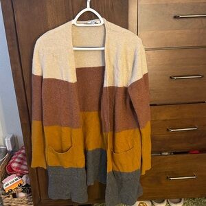 Madewell Multicolor Striped Cardigan